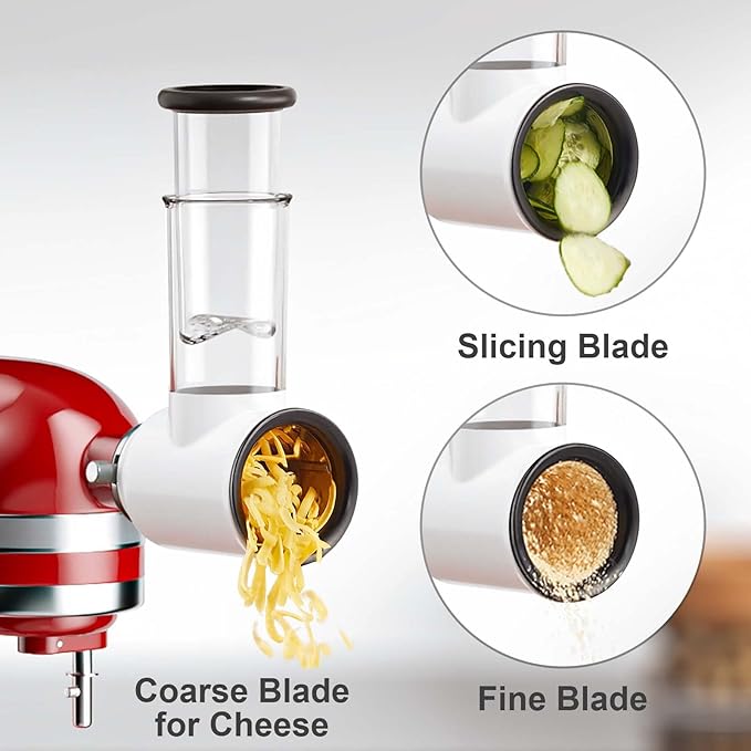 COFUN Meat Grinder & Slicer Shredder Attachments for KitchenAid