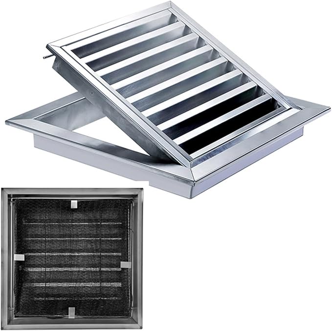 Square Stainless Steel Vent Grille
