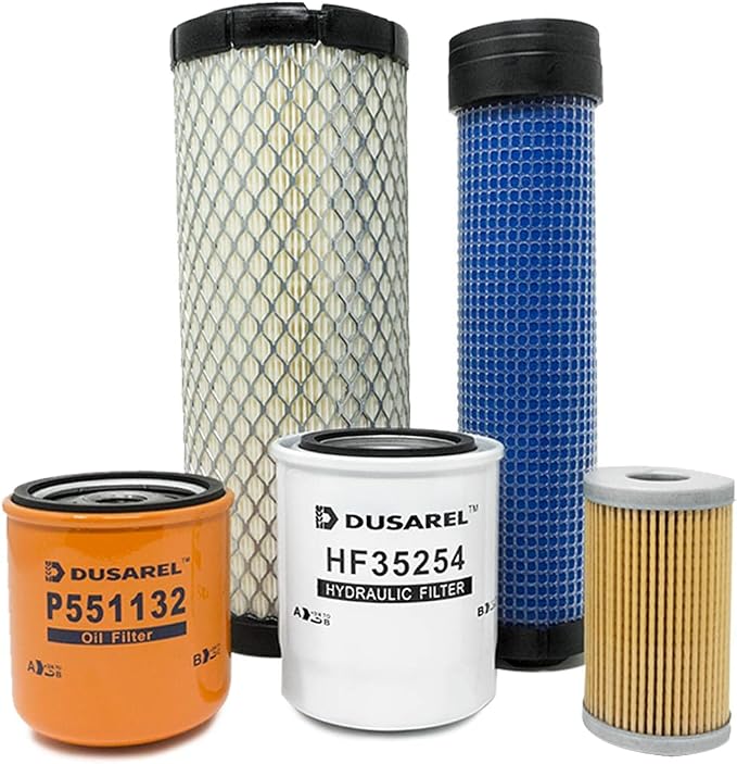 Filter Kit Compatible with New Holland TC35D TC35DA TC40D TC45DA TC45D Compact