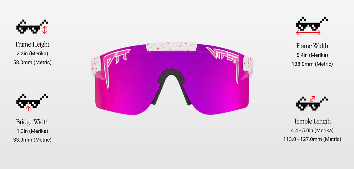 Pit Viper Sunglasses – Polarized, Non-Polarized & Z87 Options, Multiple Colors & Fits – Retro Styles