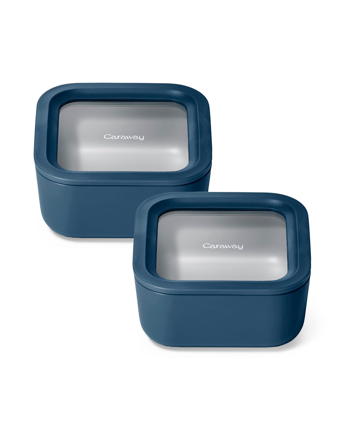 Caraway 6-Piece Glass Food Storage Container Set