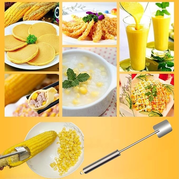 2 Packs Corn Peeler for Corn on the Cob,2026 Upgraded Corn Stripper for Corn on the Cob,Corn on the Cob Remover,Corn Cob Stripper tool Easy to Clean