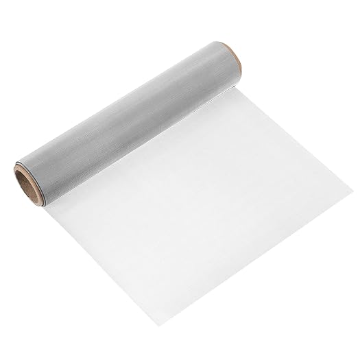 uxcell 100 Mesh 118" x 10" Woven Wire Mesh, 316 Stainless Steel Air Vent Filter