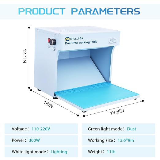 Laminar Flow Hood HEPA Filter Flow Hood Mycology HEPA Air filtration Fan Unit