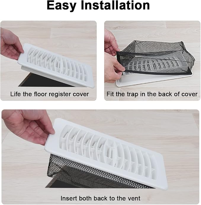 Floor Register Cover Trap, Floor Air Vent Cover Screen