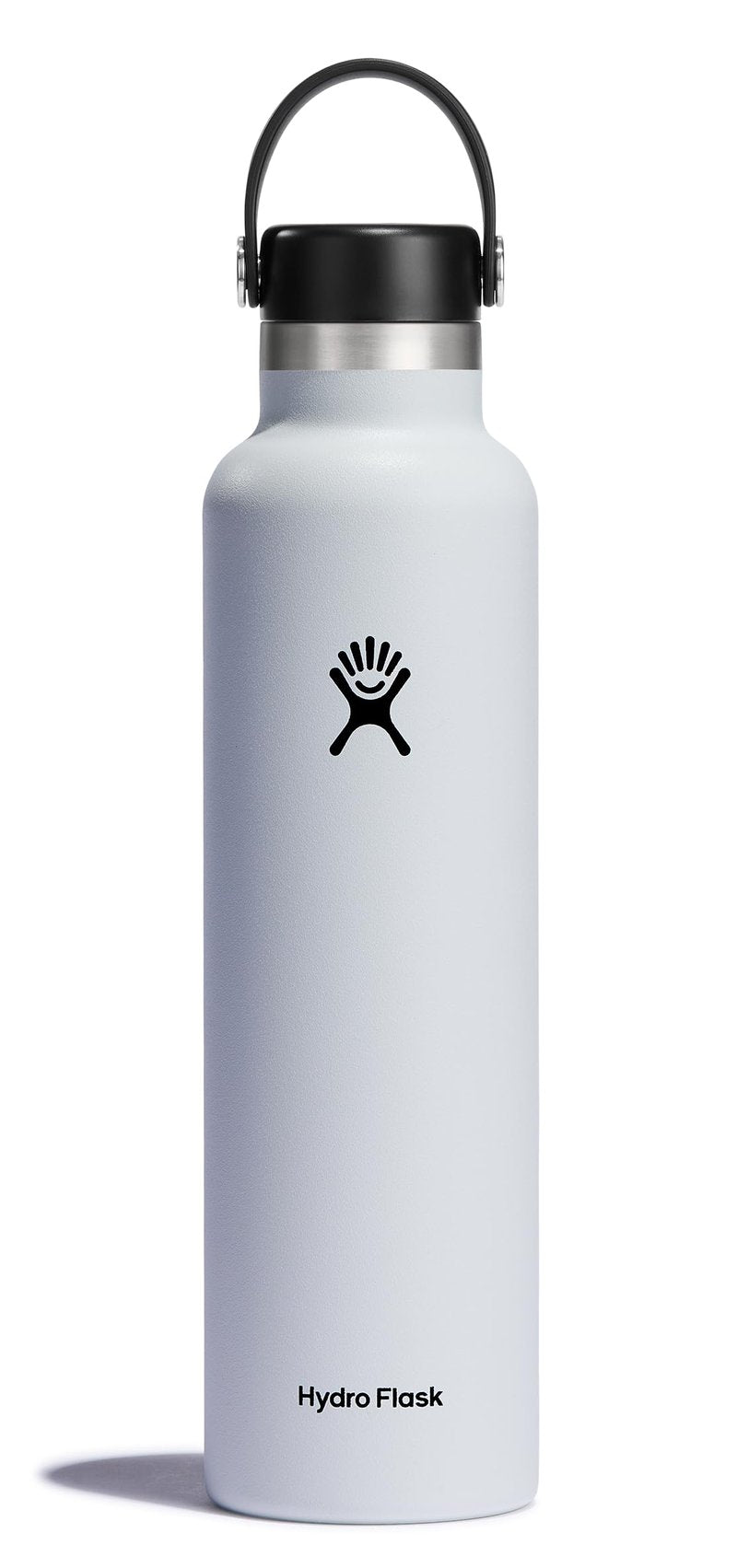 Hydro Flask Water Bottle - Insulated Stainless Steel - Non Spill, Leakproof in 24 Oz White