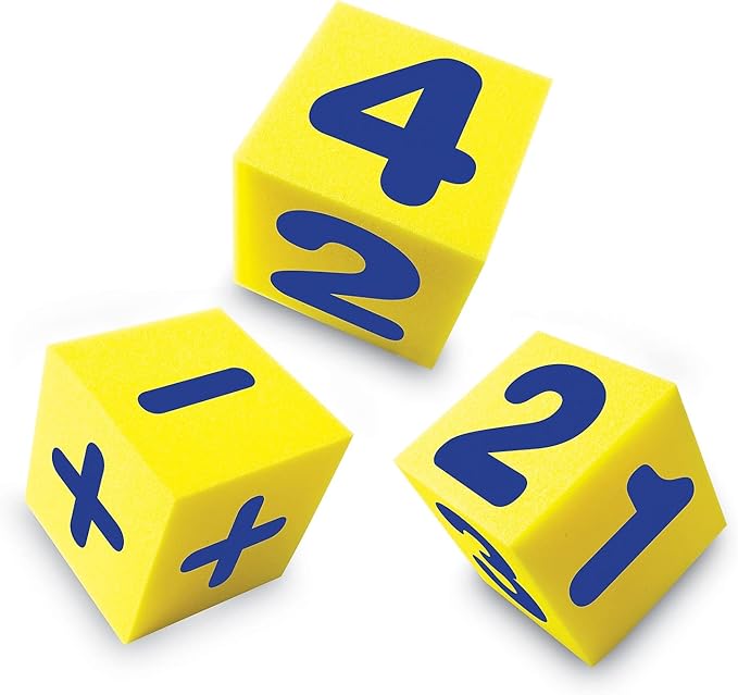 Learning Resources Math Marks The Spot Floor Game, Homeschool, Number Recognition, Addition & Subtraction, Ages 5+