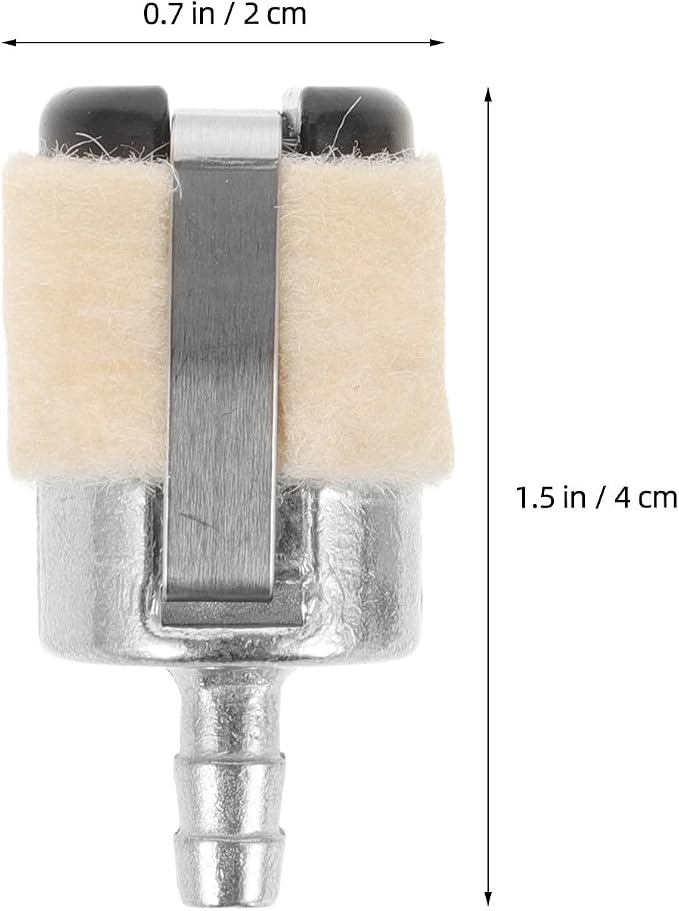 Alasum 10Pcs Chainsaw Fuel Filter Replacement Parts