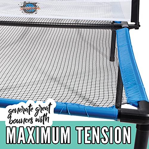 Franklin Sports Spyder Pong Tennis - Table Tennis, Volleyball + 4 Square - Includes Net, Table, Paddles + Ball
