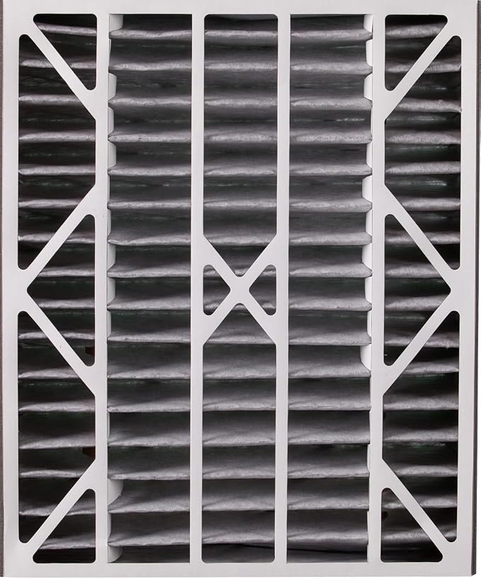 Nordic Pure 20x25x5 Air Bear Air Filter Replacement MERV 12 Pleated + Carbon 1