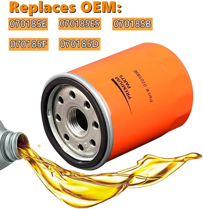 070185ES Oil Filters 90mm High Capacity