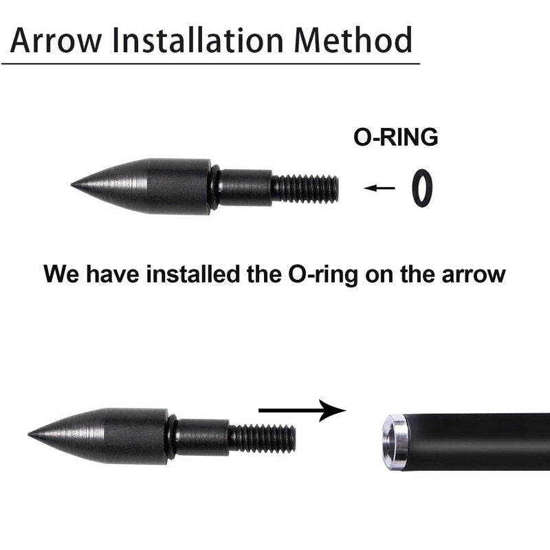 ARCHERY SHARLY 31Inch Carbon Hunting Arrow for Compound & Recurve Bow, Turkey Feather Fletching Targeting Practice Arrows with Removable Tips Blue White (Pack of 6)