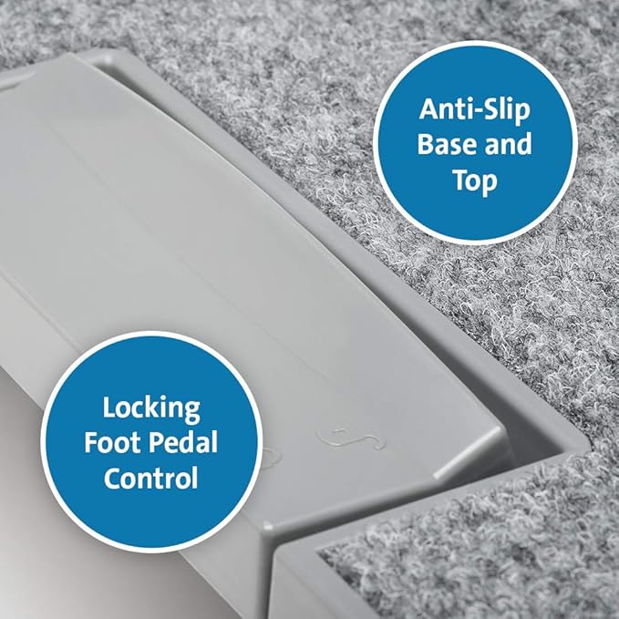 Kensington Ergonomic Foot Rest - Improve Posture, Circulation and Back & Leg Comfort with SmartFit SoleMate Pro Elite Foot Rest for Under Desk (K50345EU)