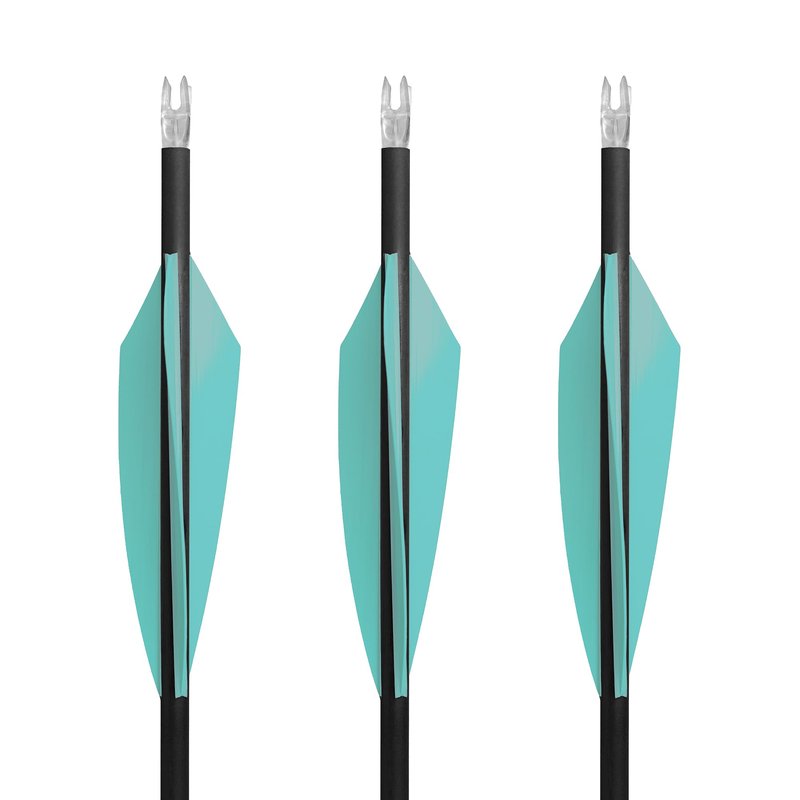 TAC Vanes 3.75" Driver Arrow Vanes | Archery Fletching for Compound & Crossbow | Durable, Lightweight, High Accuracy 36 Pack