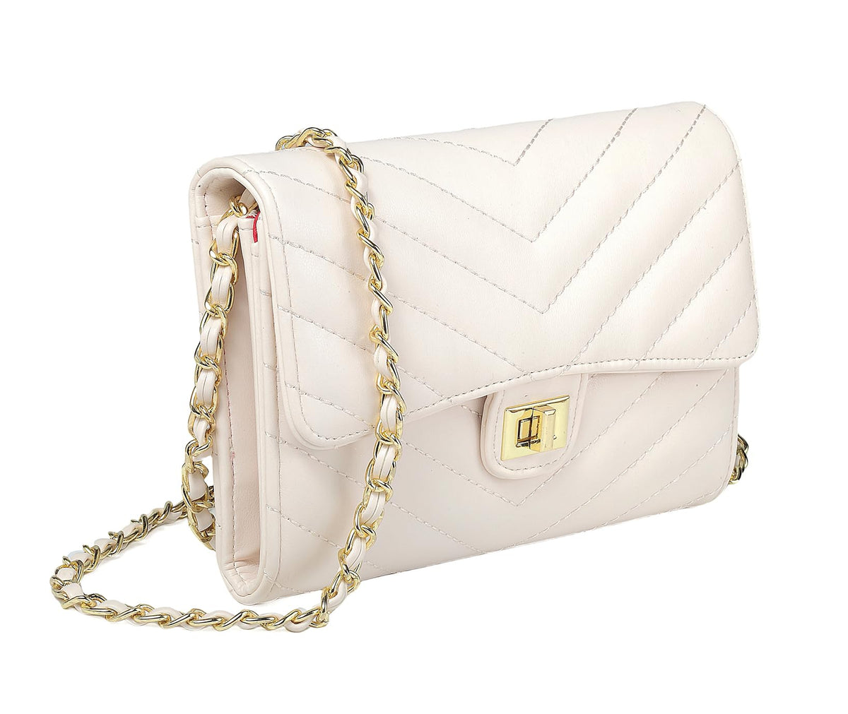 YAZEKOUS Crossbody Bags for Women, Small Purses with Card Slots for Travel Daypack Beige