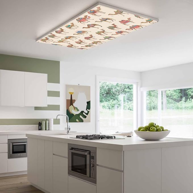 Fluorescent Light Covers for Ceiling Lights Desert Camel Magnetic Light Filters