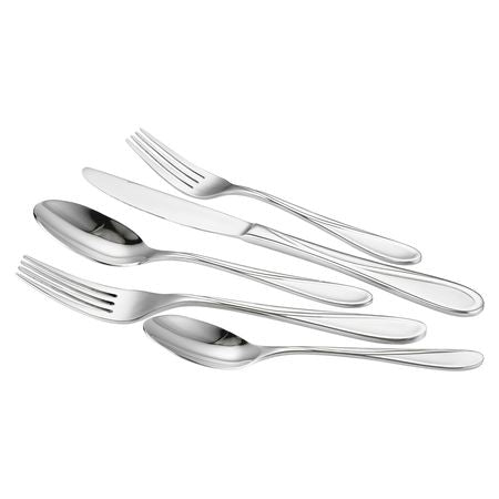 65-Piece Silverware Set, Food-Grade Stainless Steel Flatware Utensils, Mirror Finished Cutlery Set, Dishwasher Safe Eating Tableware for Kitchen Home, Service for 12, Include Knife Fork Spoon