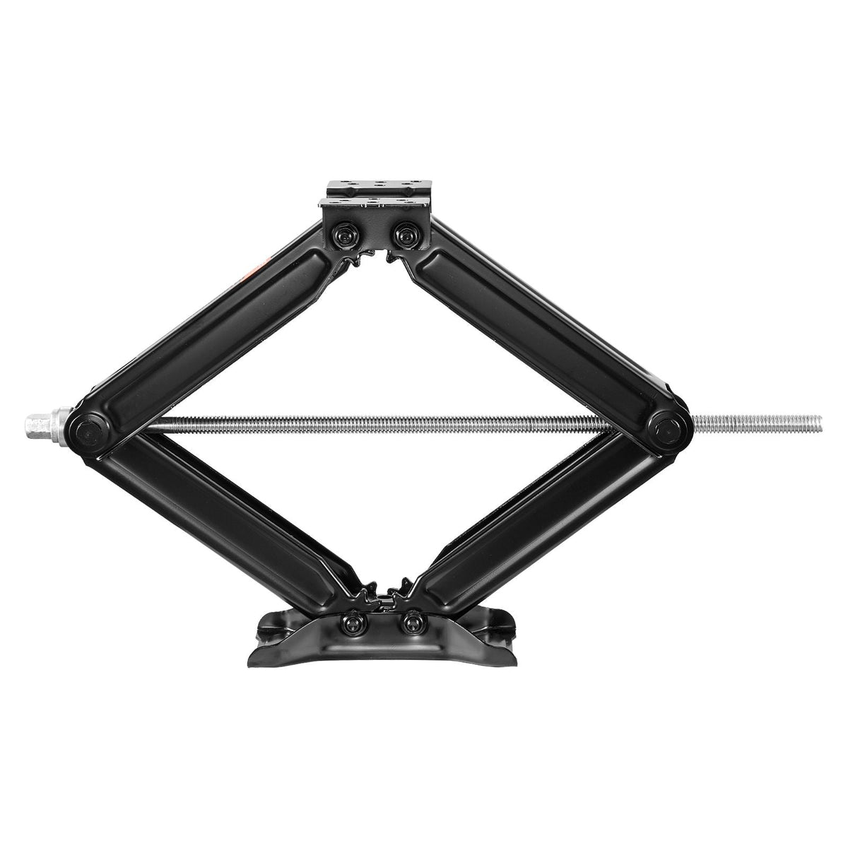 6500 lbs RV Scissor Jacks, 4-23.4 in RV Stabilizer Leveling Scissor Jacks, Set of 4, Heavy Duty Stabilizer Jack with Crank Handle, Socket and Bubble Levels, Not Easily Bent or Deformed