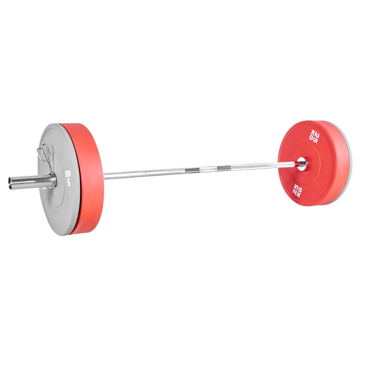 6FT Barbell Bar, Fits 2-Inch Weight Plates, Chrome Plated Barbell Bar with Knurled Grip for Strength Training, Weightlifting, Squat, Deadlift, Bench Press, Curl, Overhead Press, 500lbs Capacity