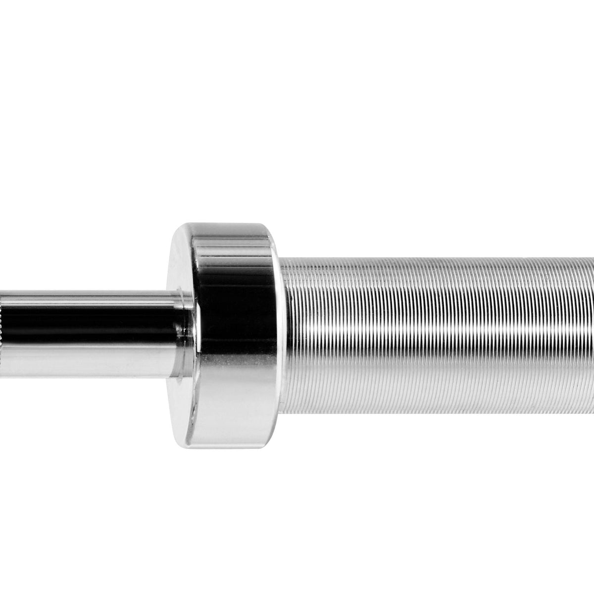 6FT Barbell Bar, Fits 2-Inch Weight Plates, Chrome Plated Barbell Bar with Knurled Grip for Strength Training, Weightlifting, Squat, Deadlift, Bench Press, Curl, Overhead Press, 500lbs Capacity