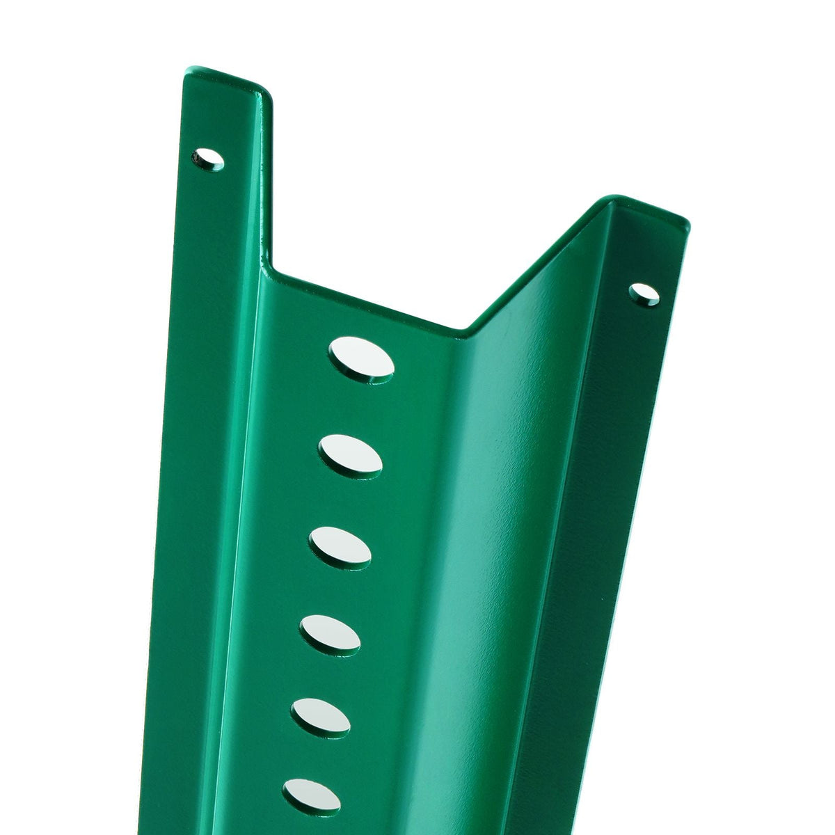 6FT U-Channel Sign Post, 4Pack Green Heavy Duty Steel Fixed Fence Post, Steel Fence U-Channel Sign for Garden, Courtyard, Farm or Traffic Intersection