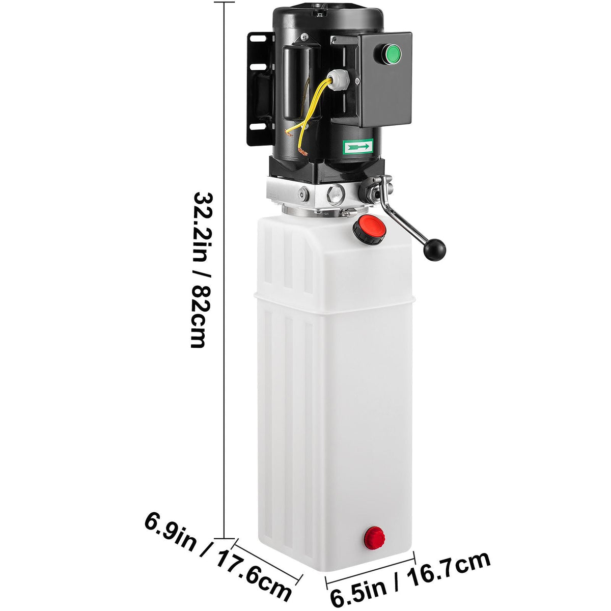 6L Car Lift Hydraulic Power Unit Pack 220V 50hz 1 ph 2750 PSI Auto