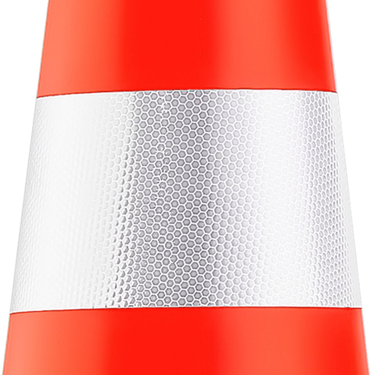 6Pack 36\" Traffic Cones, Safety Road Parking Cone with Black Weighted Base, PVC Orange Traffic Safety Cones, Hazard Cones Reflective Collars for Construction Traffic Parking