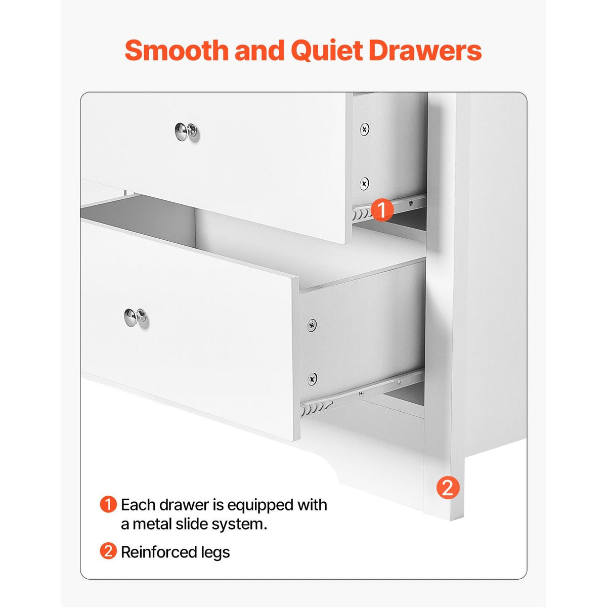 7 Drawer Dresser, Wooden Chest of Drawers with Sliding with Anti-tip Device, Modern Minimalist Dresser Chest, Closet Storage Organizer for Living Room, Hallway, Bedroom, Entryway, Light Wood
