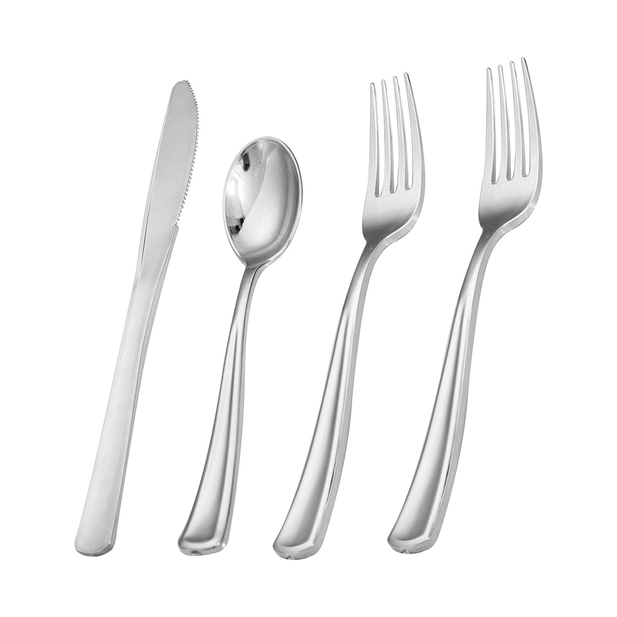 Liacere 200pcs Gold Plastic Forks - Heavyweight - 7.4 Inch Heavy Duty Forks - Gold Plastic Silverware Perfect For Parties & Weddings & Restaurants & New Year And Daily Using＆Thanksgiving＆Fall Party