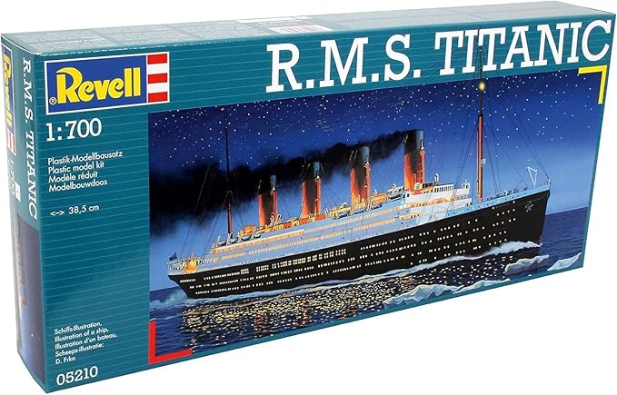 Revell of Germany RMS Titanic Plastic Model Kit