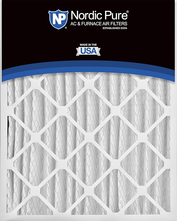 Nordic Pure 18x24x4 Pleated MERV 15 Air Filter 1 Pack