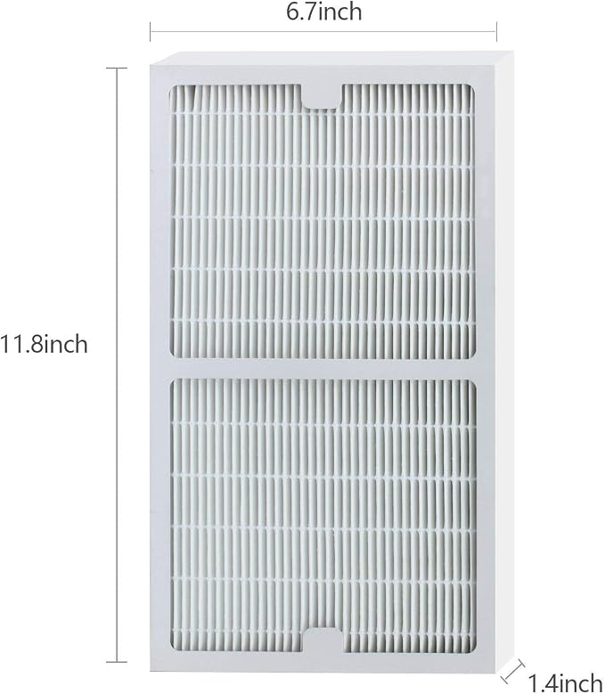 2 Pack IAF-H-100C Filter C Compatiable