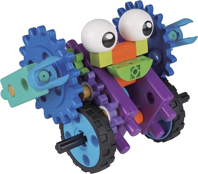 Thames & Kosmos Kids First Robot Engineer STEM Experiment Kit for Young Learners | Build 10 Non-Motorized Robots | Play & Learn with Storybook Manual | Parents’ Choice Gold Award Winner
