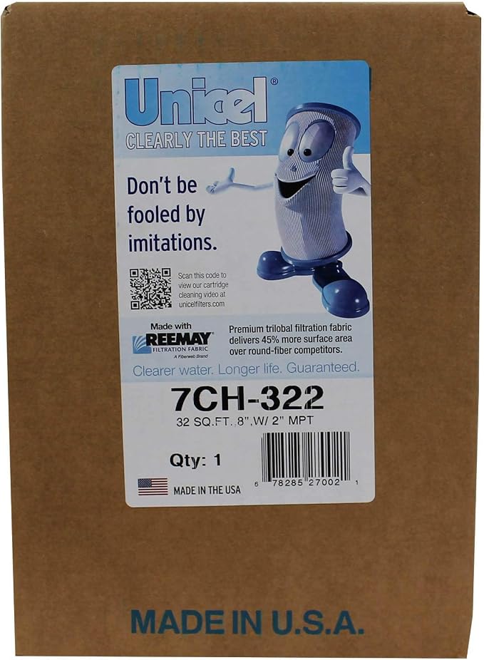 Unicel 7CH-322 32 Square Foot Media Replacement Hot Tub Spa Filter Cartridge