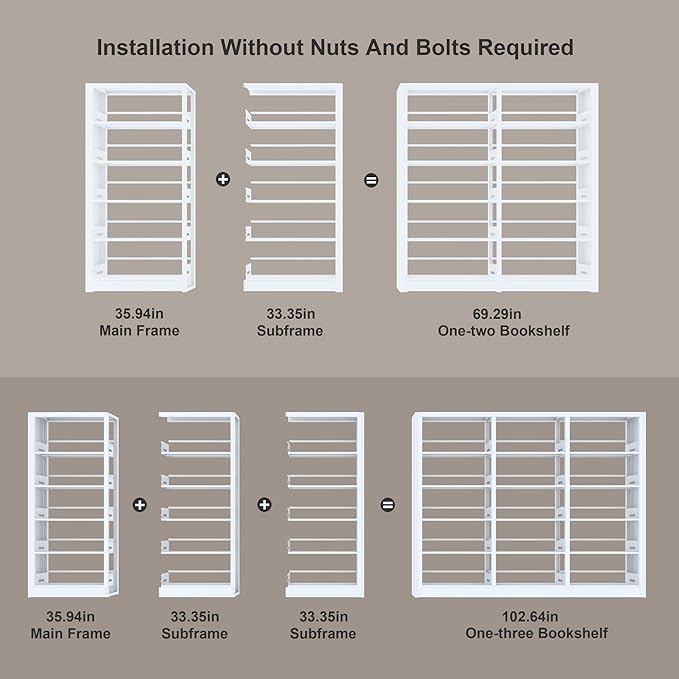 White Sub-Shelf, Cannot be Purchased Separately, Cannot be Used When Purchased Separately, can be Purchased in Combination with The Main Frame According to Needs (White)