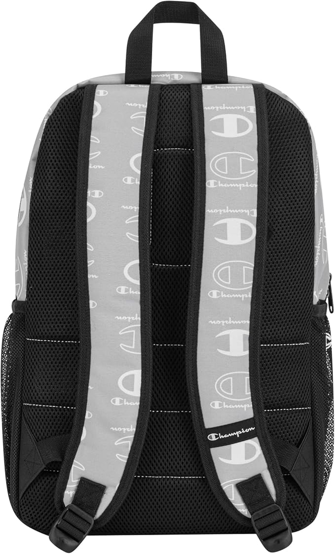 Champion Merit Backpack, Grey/White, OS