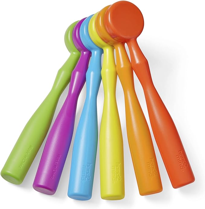 hand2mind Magnetic Wands for Kids, Magnet Wands, Magnets for Kids Science, Magnets for Teaching, Preschool Science Classroom Supplies, Magnet with Handle, Elementary Teacher Must Haves (Set of 6)