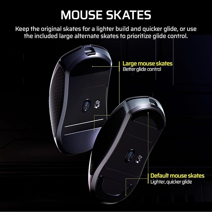 Corsair Sabre v2 PRO Ultralight FPS Wireless Gaming Mouse – 33,000 DPI, 36g Weight, 8,000Hz Hyper-Polling, Mechanical Switches, Up to 70-Hour Wireless Battery Life, Web Hub – Black