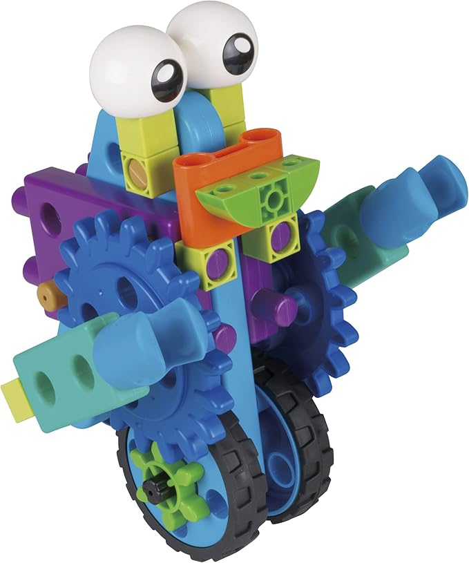 Thames & Kosmos Kids First Robot Engineer STEM Experiment Kit for Young Learners | Build 10 Non-Motorized Robots | Play & Learn with Storybook Manual | Parents’ Choice Gold Award Winner