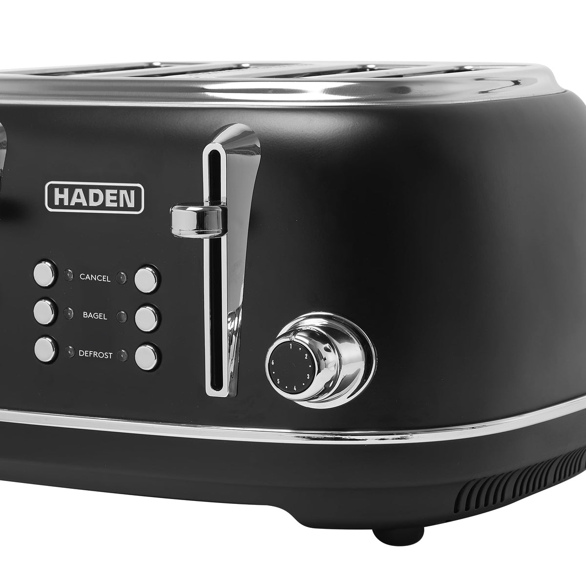 Haden Heritage 4 Slice Wide Slot Stainless Steel Toaster