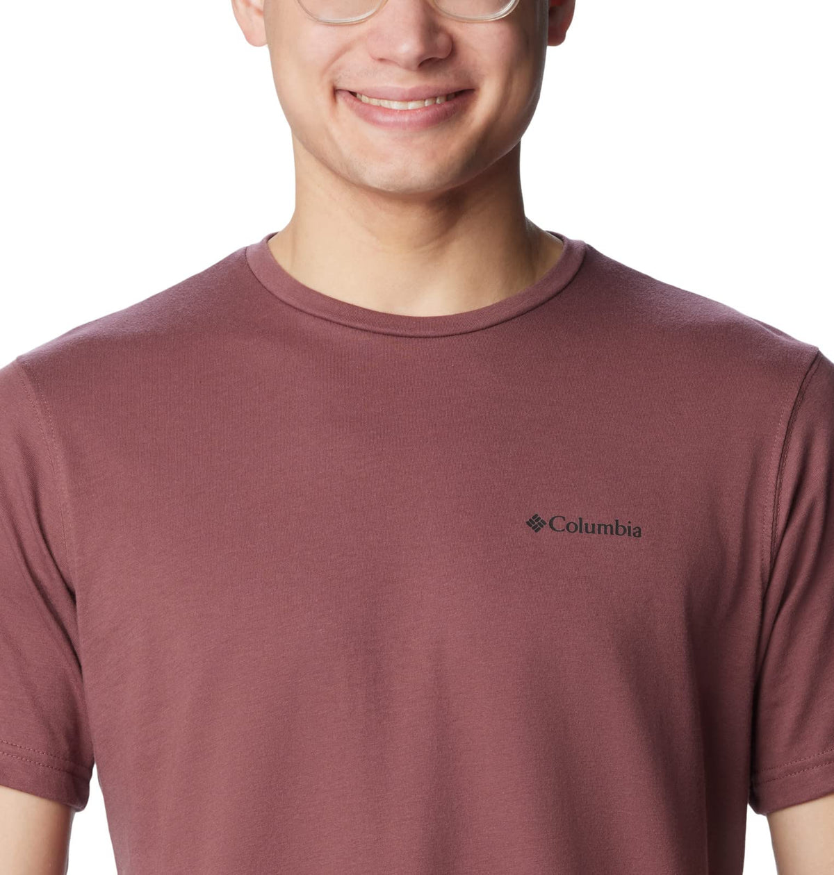 Columbia Men's Thistletown Hills Short Sleeve, Light Raisin, Small