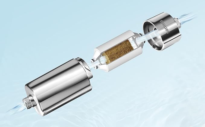 PHILIPS Shower Filter AWP1775CH/37, Water Softener