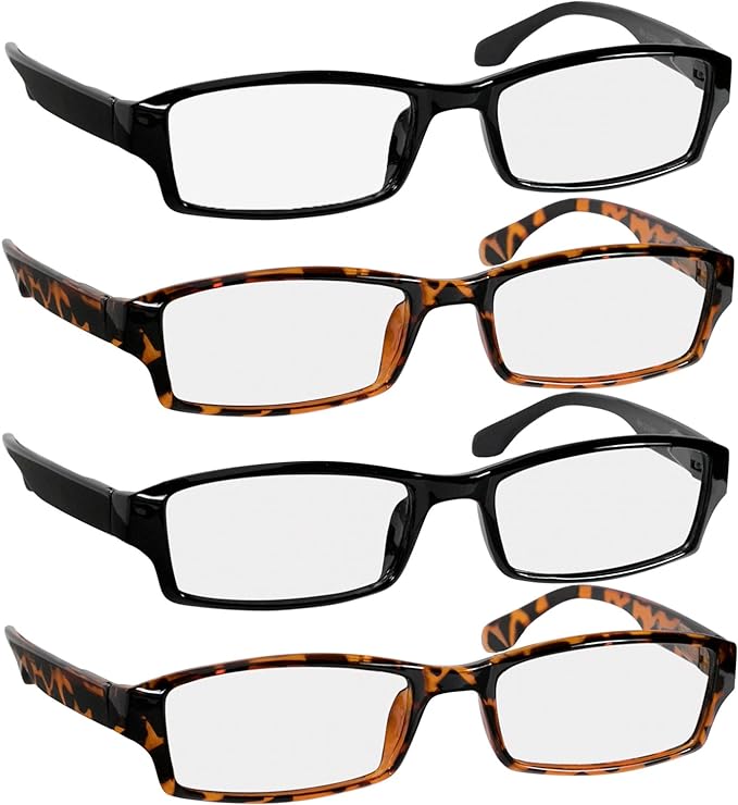 TruVision Readers Reading Glasses, Comfort Spring Hinges