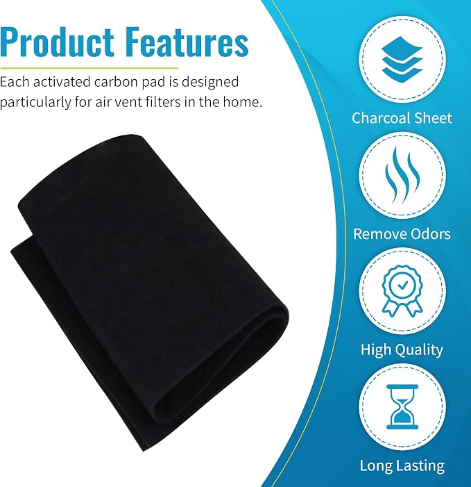 CFS COMPLETE FILTRATION SERVICES EST.2006 1PACK CuttoFit Carbon Pad 16 x 48