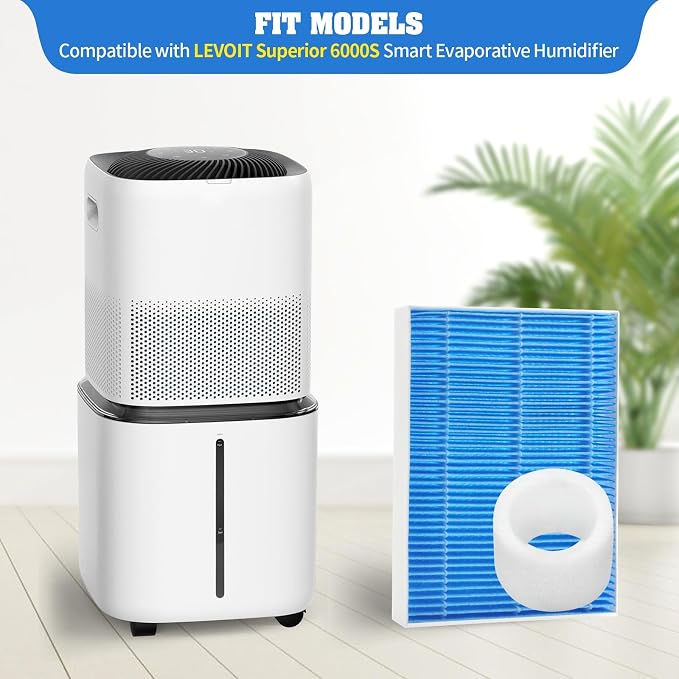 4-Pack Replacement Humidifier Filters Compatible