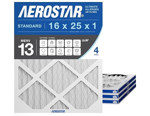 Aerostar 16x25x1 MERV 13