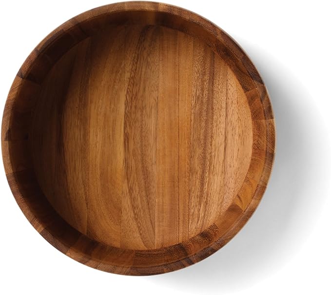 Ironwood Gourmet Acacia Wood Tulip Fuit and Salad Bowl
