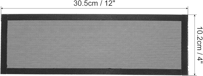 PATIKIL 4"x12" Magnetic Vent Cover, 6 Pack Floor Wall Air Registers Cover