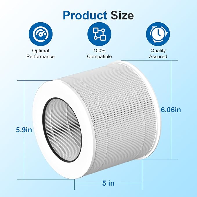 2 Pack 12020 Filter Replacement Compatible