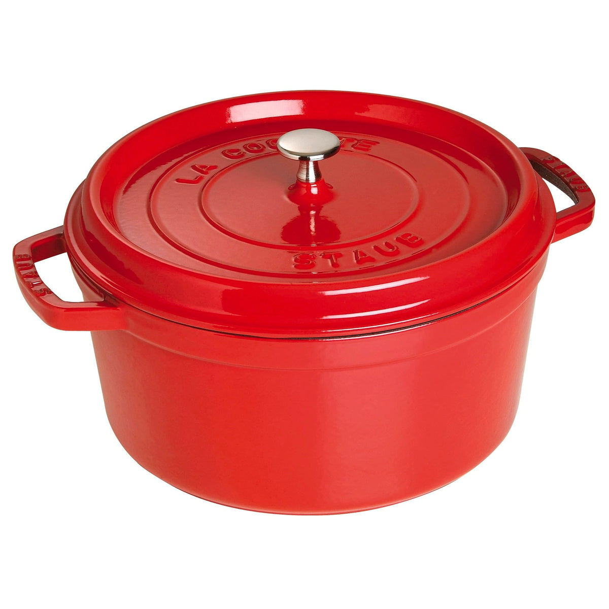 STAUB Cast Iron Round Cocotte, Dutch Oven, 2.75-quart, serves 2-3, Made in France, Matte Black